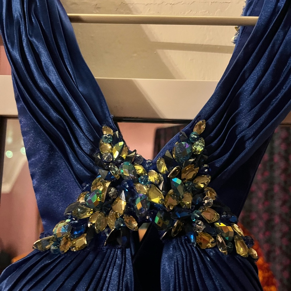 Cobalt blue prom/formal dress